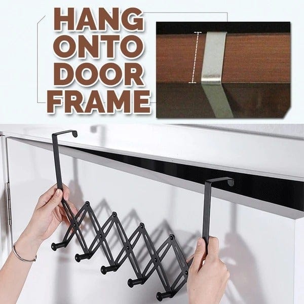 [ 6 Hook ] Stainless Steel Door Hanging Hanger Hook